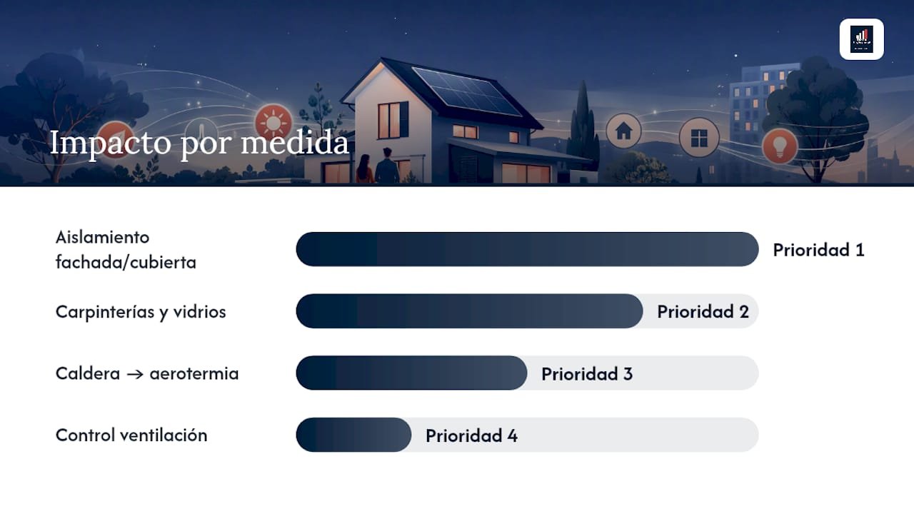 Certificado de eficiencia energética: guía para propietarios Portal inmobiliario de noticias profesionales Cómo influyen las acciones para optimizar el consumo energético