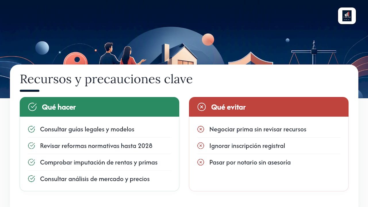 El alquiler con opción a compra: cómo funciona y qué exige la ley Portal inmobiliario de noticias profesionales Diagrama de los pasos legales y los elementos del mercado