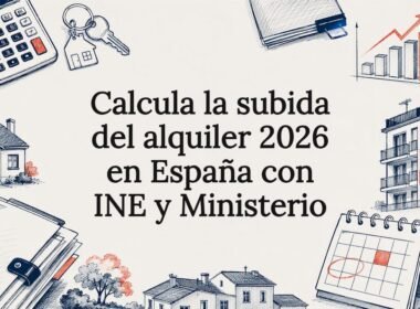 Tarjeta ilustrada sobre el alquiler 2026