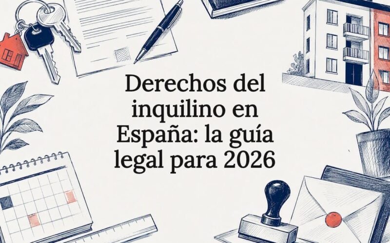 Ilustración para artículo sobre los derechos del inquilino
