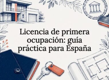 Ilustración decorativa sobre permiso de ocupación