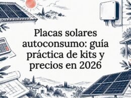 Placas solares para autoconsumo en vivienda