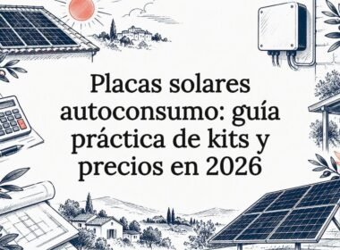 Placas solares para autoconsumo en vivienda