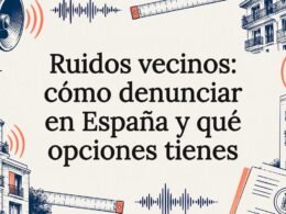 Ruidos vecinos: cómo documentar y denunciar molestias