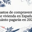Tarjeta ilustrativa sobre gastos de vivienda