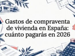 Tarjeta ilustrativa sobre gastos de vivienda