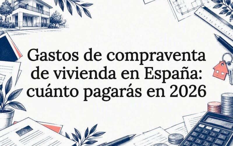 Tarjeta ilustrativa sobre gastos de vivienda