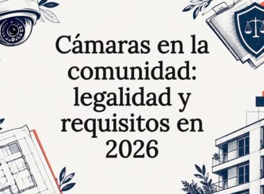 Tarjeta ilustrativa sobre cámaras y aspectos legales