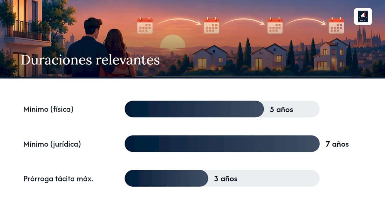 Cómo funcionan las prórrogas y los preavisos en la práctica — overview diagram