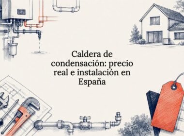 Tarjeta ilustrativa sobre calderas e instalación