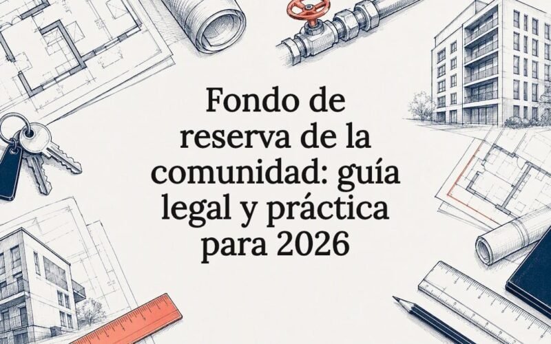 Tarjeta ilustrada con fondo de reserva comunitaria