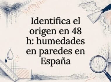Identifica las causas de las humedades en paredes en 48 h