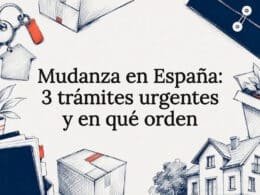 Mudanza en España tramites para el cambio de domicilio