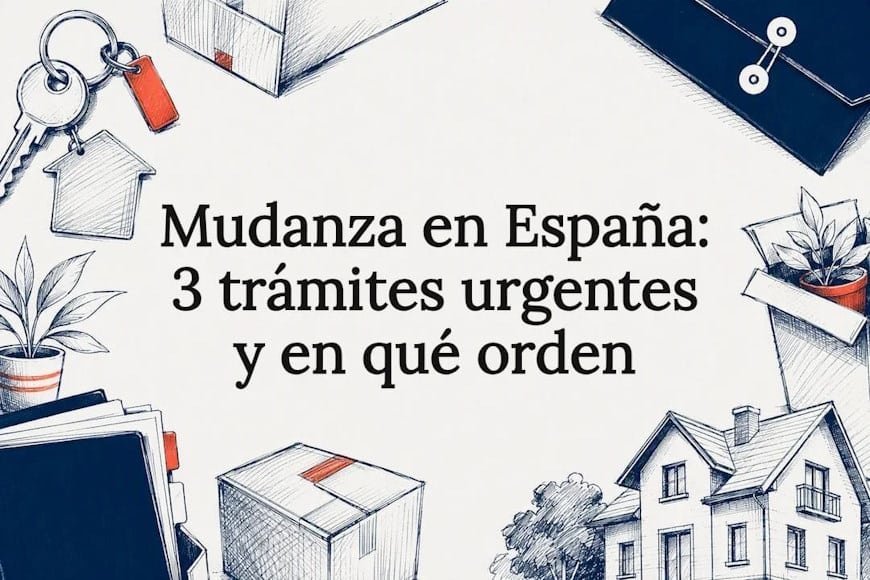 Mudanza en España tramites para el cambio de domicilio