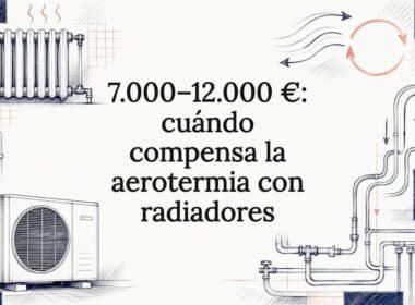 aerotermia con radiadores