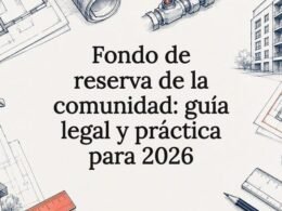 Fondo de reserva de una comunidad de propietarios