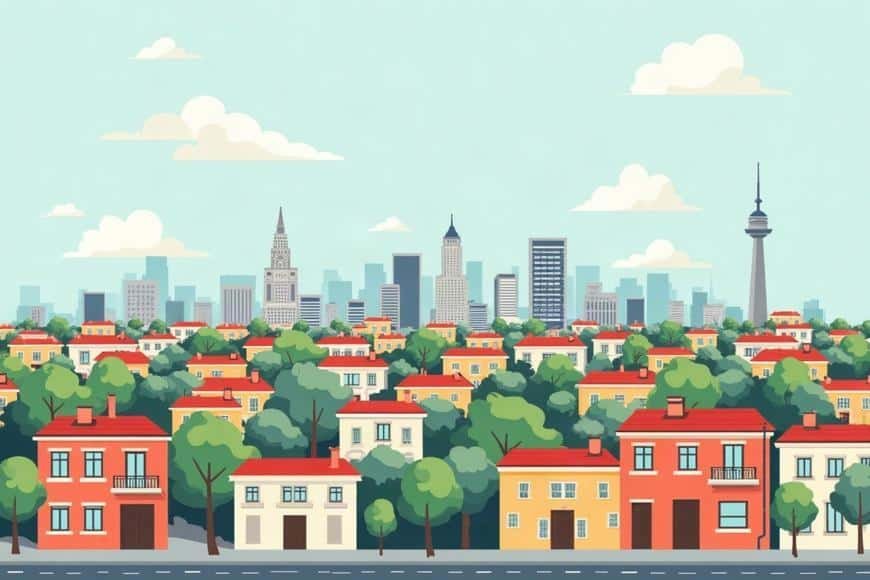 Comunidad de vecinos en Madrid con espacios residenciales compartidos