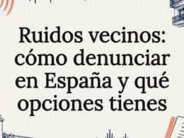 Ruidos vecinos: cómo documentar y denunciar molestias
