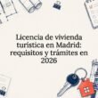 Tarjeta explicativa acerca de la licencia turística madrileña