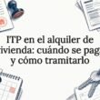 Tarjeta explicativa sobre ITP y alquiler