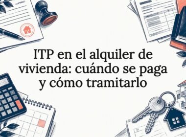 Tarjeta explicativa sobre ITP y alquiler