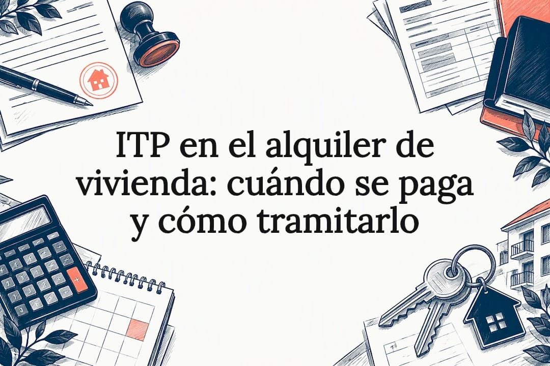 Tarjeta explicativa sobre ITP y alquiler
