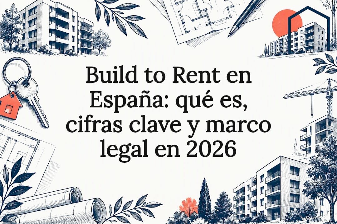 Tarjeta principal sobre Build to Rent en España