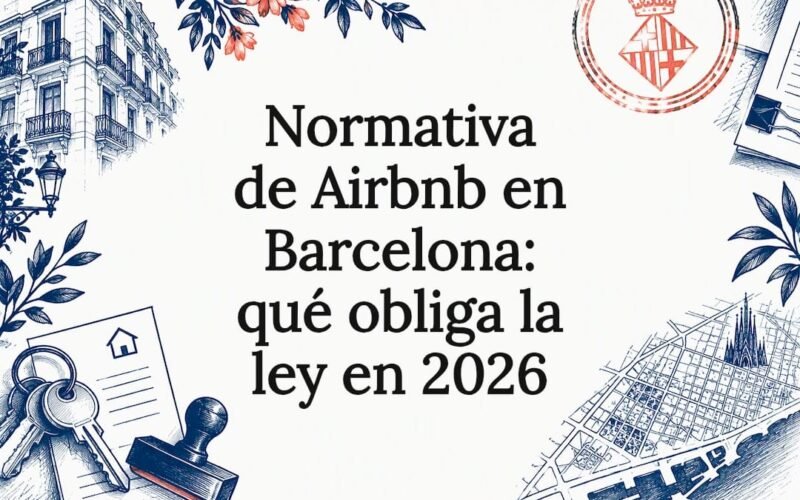 Regulación de Airbnb en Barcelona para 2026