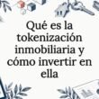 Portada ilustrada acerca de la tokenización inmobiliaria