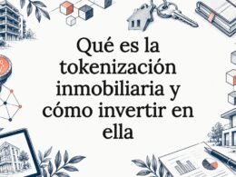 Portada ilustrada acerca de la tokenización inmobiliaria
