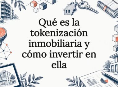 Portada ilustrada acerca de la tokenización inmobiliaria