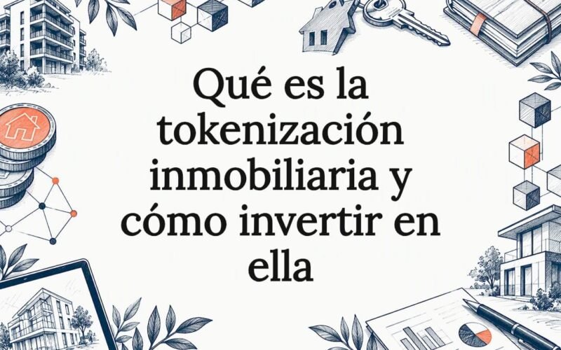 Portada ilustrada acerca de la tokenización inmobiliaria