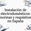 Tarjeta ilustrativa sobre instalación eléctrica en el hogar