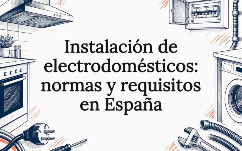 Tarjeta ilustrativa sobre instalación eléctrica en el hogar