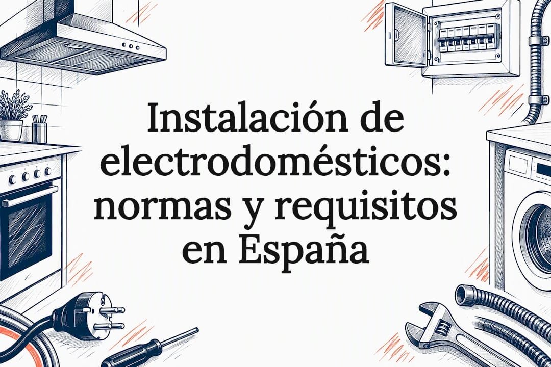 Tarjeta ilustrativa sobre instalación eléctrica en el hogar
