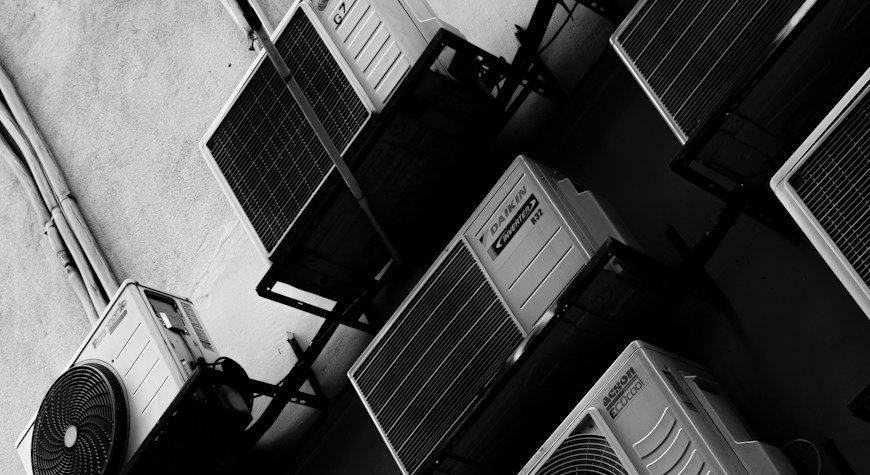 Aire acondicionado inverter con unidades exteriores de climatización eficiente