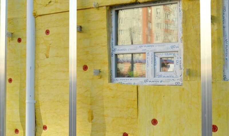 Aislamiento térmico vivienda aplicado en fachada exterior