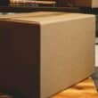 Cajas de cartón preparadas para embalar una mudanza