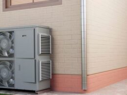Geotermia vivienda con sistema de bomba de calor para climatización eficiente