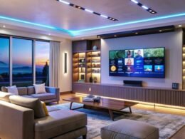 Iluminación LED vivienda en un salón moderno