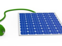 Placas solares flexibles y detalle de un módulo fotovoltaico ligero