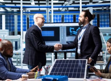 PPA energía renovable en una reunión empresarial vinculada a proyectos fotovoltaicos