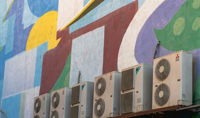 Ruido aire acondicionado producido por unidades exteriores de climatización